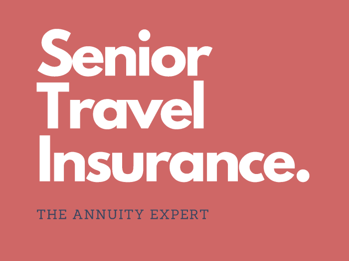 International travel insurance for seniors