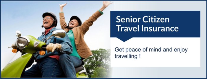 Senior citizen travel insurance options