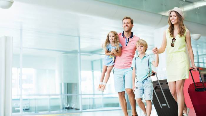 Family travel insurance with children included